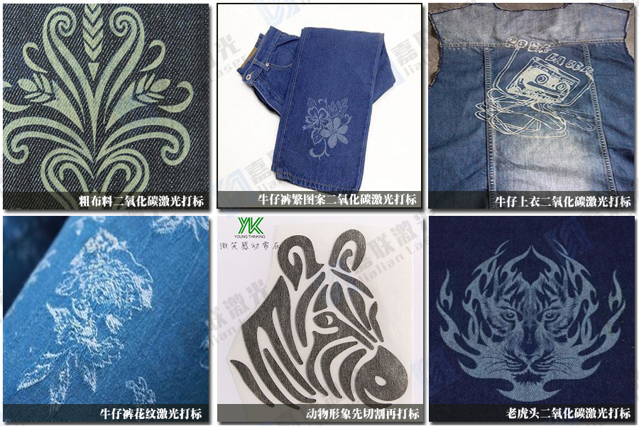 動態(tài)二氧化碳激光打標機在各種紡織業(yè)的應用